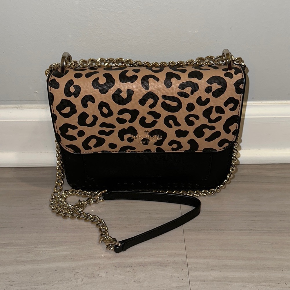 Kate Spade Leopard Medium Crossbody